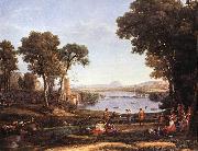 Landscape with Dancing Figures dfgdf Claude Lorrain